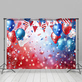 Aperturee - Aperturee Bokeh Ribbons Celebration Holiday Photo Backdrop